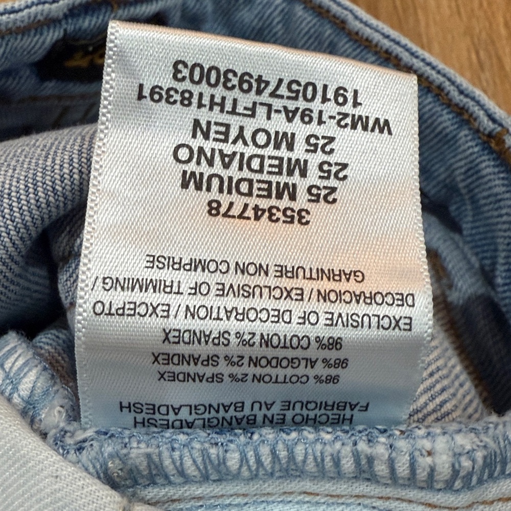 Lee Light Blue High-Rise Flare Jeans 25 - Picture 12 of 15